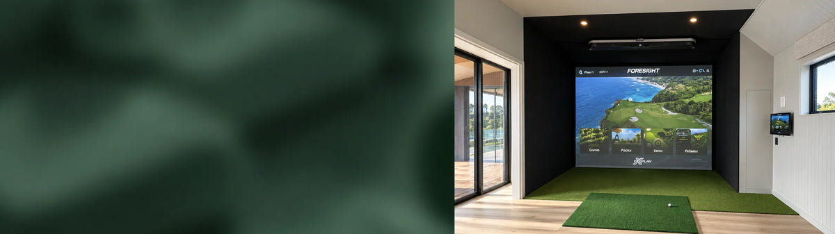 A Golf Simulator Designed to Belong in Your Home.