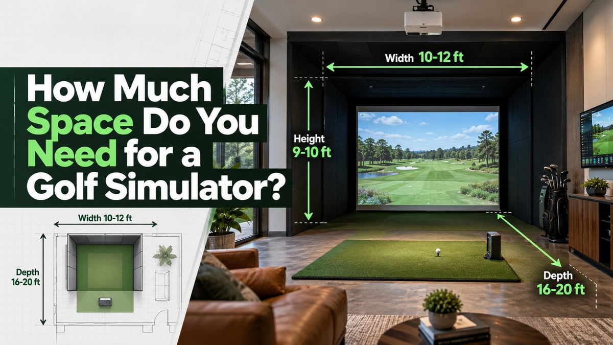How Much Space Do You Need for a Golf Simulator?